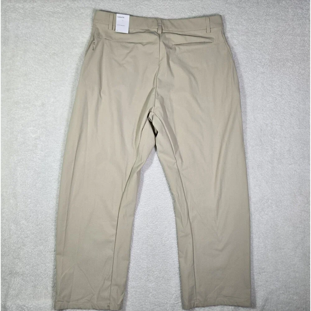 Nike 24.7 Perfect Stretch UV Loose Fit Pants Utility Khaki HV0377-253 Mens 36x32